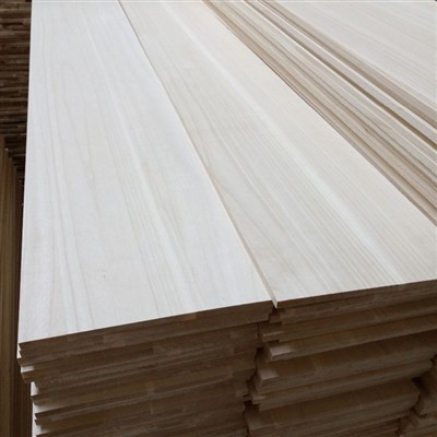 Fashion Solid Paulownia Wood Furniture Board Gidugtong nga Lumber Wood